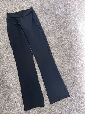 Women's capezio Black bootcut (slight) dance pants mid rise XS (2/4)